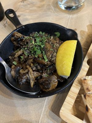 Mushrooms Vegan   at Trilogia in Rhodes