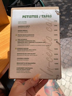   at In Certo Cafe in Albufeira