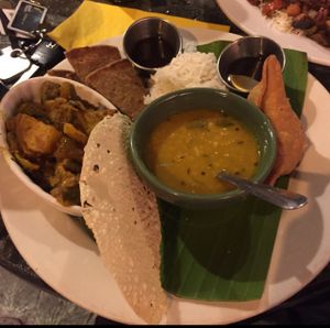 buddhas delight was ooookay at Cosmic Cafe in Dallas