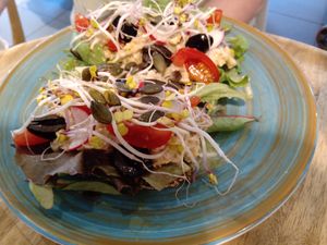 'Vegan tuna sandwich' at Tartoer in Antwerpen