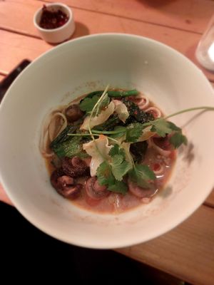 Vegan soup #Veganuary at DOWN to EARTH Noodles in Cologne