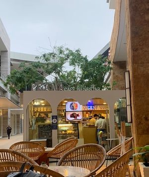 Restaurant location  at Prana Café in Cancun