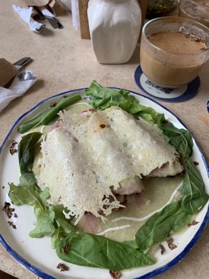 Vegan enchiladas   at Prana Café in Cancun