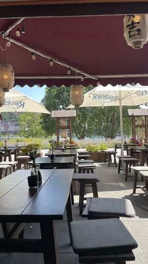Terrasse  at An Nam in Koblenz