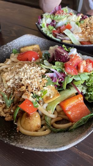 Udon Nudeln vegan   at An Nam in Koblenz