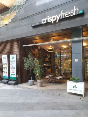 Look for here.. all the way on bottom floor at Crispy Fresh in Seoul