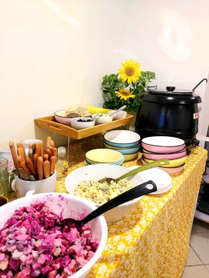 buffet at OÜ Veganurk in Rakvere