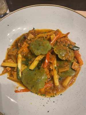 Vegan ravioli   at Mamma Mia in Zadar