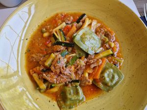 Ravioli at Mamma Mia in Zadar