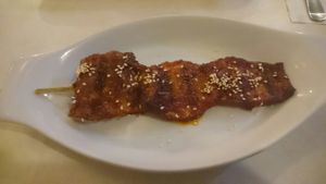 BBQ skewer at Ahs-Wes in Baguio City