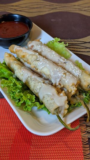 Dynamite Peppers (super spicy!) at Ahs-Wes in Baguio City