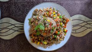 "Ham" Fried Rice at Ahs-Wes in Baguio City