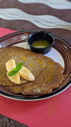 Mango Pancakes at Ahs-Wes in Baguio City