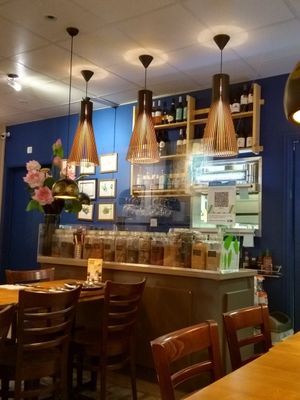 Bar at MOC Kitchen in London