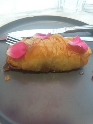 Baklava with walnuts at Kouj in Bayonne