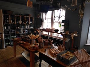 Plastic free kitchen supplies and drinks at Really Wild Emporium in Haverfordwest