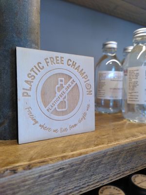 Plastic free champion at Really Wild Emporium in Haverfordwest