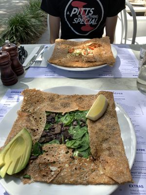 Light and delicious  at Flo's Crêperie in Noosa Heads