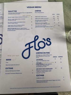   at Flo's Crêperie in Noosa Heads