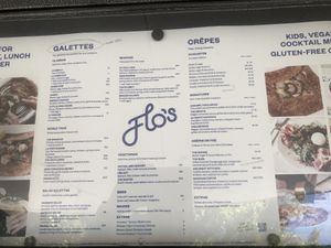   at Flo's Crêperie in Noosa Heads