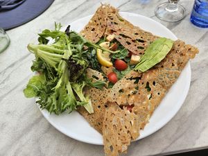 November 2023 special at Flo's Crêperie in Noosa Heads