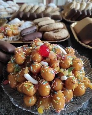 Struffoli napoletani  at La Pasticceria Vegana in Baronissi