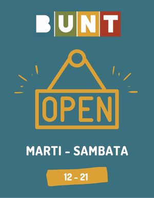 Orar BUNT at BUNT Bistro in Cluj-napoca