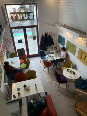 Inside  at BUNT Bistro in Cluj-napoca