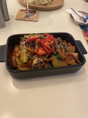 Asian pasta  at BUNT Bistro in Cluj-napoca