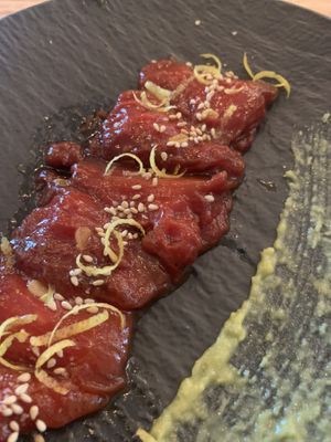 Vegan Sashimi   at Buya Izakaya Ramen in Berlin