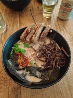 Vegan Tonkotsu Ramen at Buya Izakaya Ramen in Berlin