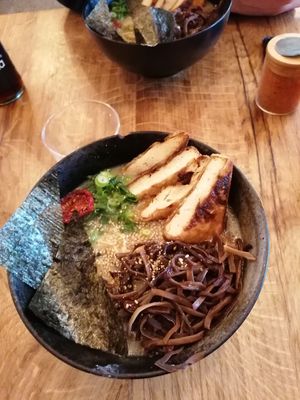 🍜🙏  at Buya Izakaya Ramen in Berlin