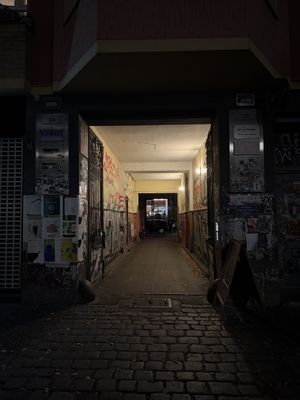 Buya izakaya is in the backyard.  at Buya Izakaya Ramen in Berlin