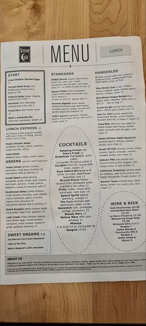  at Dream Cafe - Uptown in Dallas