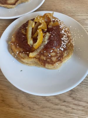 Vanilla pancake   at Le Toasteur Villeray in Montreal