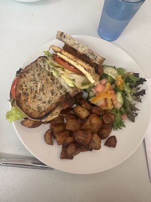 Breakfast sandwich was so good!  at Le Toasteur Villeray in Montreal