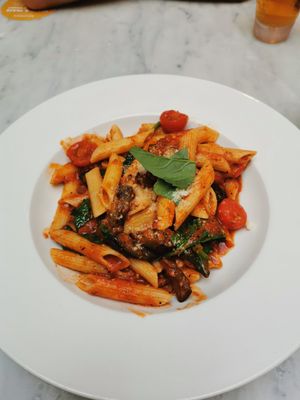 Pasta at Wildwood in Llandudno