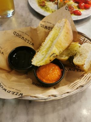 Red pepper tapenade at Wildwood in Llandudno