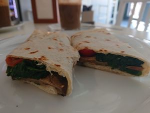 Vegan Wrap - 6€ at Falo Bistrot in Rome
