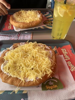   at Retró Lángos Budapest in Budapest