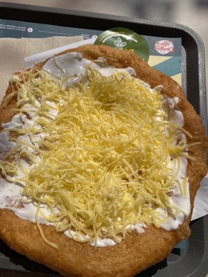   at Retró Lángos Budapest in Budapest