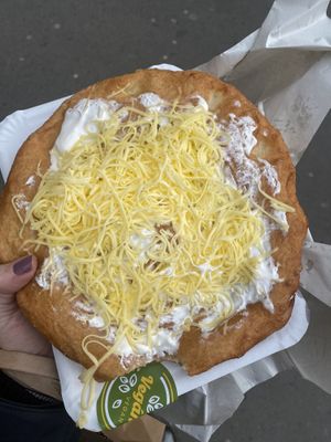   at Retró Lángos Budapest in Budapest