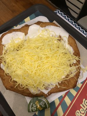   at Retró Lángos Budapest in Budapest