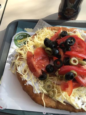   at Retró Lángos Budapest in Budapest