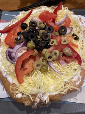   at Retró Lángos Budapest in Budapest