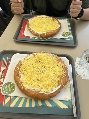   at Retró Lángos Budapest in Budapest