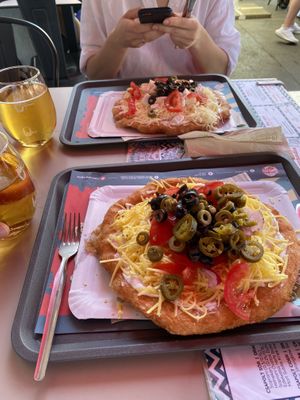   at Retró Lángos Budapest in Budapest