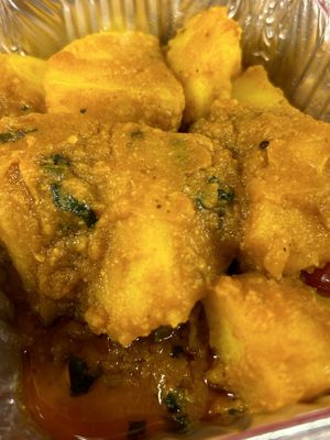 Bombay potatoes   at Millennium in Durham