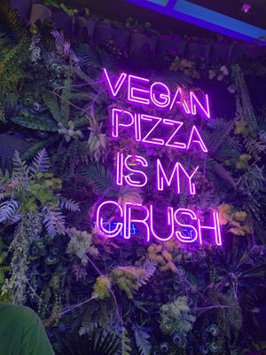 Had to take this shot at Freedom Pizza in Madrid