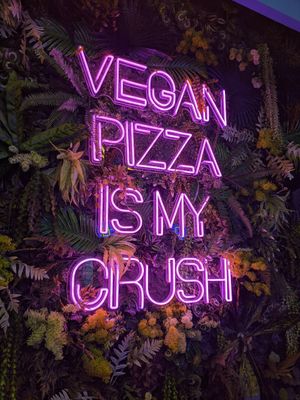 inside at Freedom Pizza in Madrid